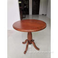 Belle table ronde en bois massif la mieux vendue